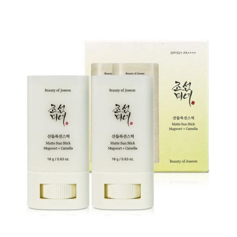 Beauty of Joseon Matte Sun Stick Mugwort + Camelia 18g/36g