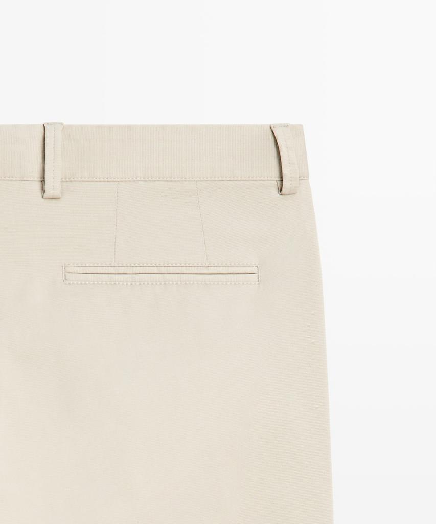 Masimodutti Slim Fit Textured Pants
