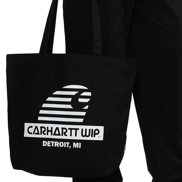 New Carhartt WIP Canvas Bag, Tote Bag, Shopping Bag, Shoulder Bag, Handbag Regular Unisex Black I030088-89-XX