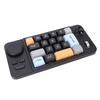 Wired USB C Keypad One Handed Macro Mechanical Keyboard 19 Programmable Keys RGB LED Backlit with Knob Roller Joystick