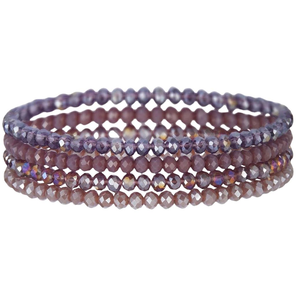 Multilayer Crystal Bead Bracelet for Women Elegant Styles Fashion Jewelry Accessory Special Gifts for Trendy Ladies