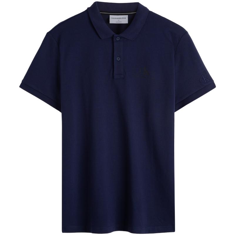 Calvin Klein Polo Shirts Men's Polo Collar Moderate Straight Fit J319635