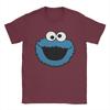 Unisex Women Cookie Monster Sesames Streets T Shirt Cartoon Cotton Clothing Novelty Short Sleeve O Neck Tees New Arrival TShirts