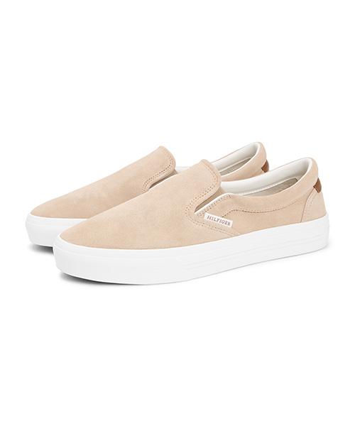 Tommy Hilfiger Harlem Suede Slip-On - Beige (T52G1Ars160Mt1Rbt) (T52G1Ars160Mt1Rbt)