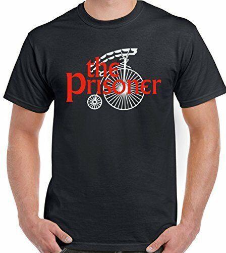 

26 THE PRISONER T-SHIRT Mens Retro TV Programme Show Unisex Top Tee Program Unisex T-Shirt XXXL
