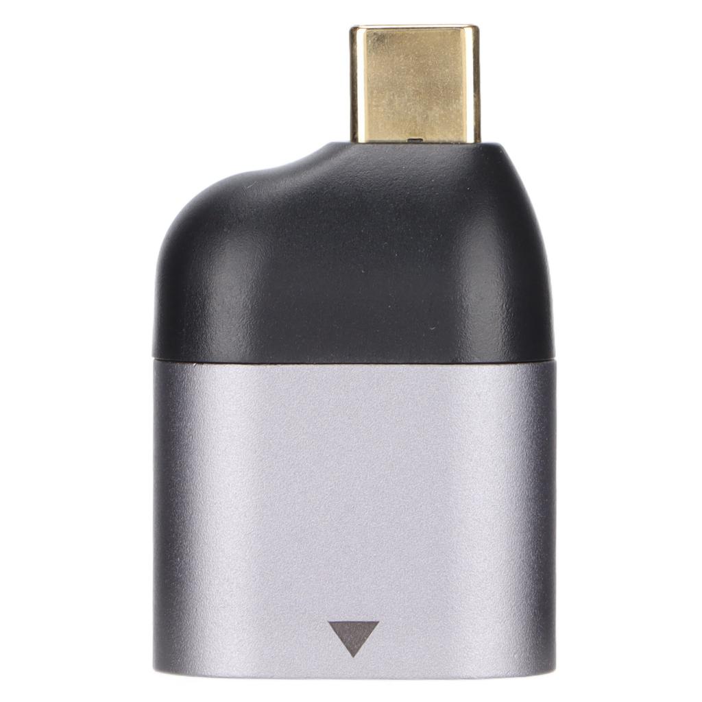 USB C auf VGA Adapter 8K bei 60HZ USB Typ C auf VGA Stecker auf Buchse Konverter Unterstützung für Windows für Android