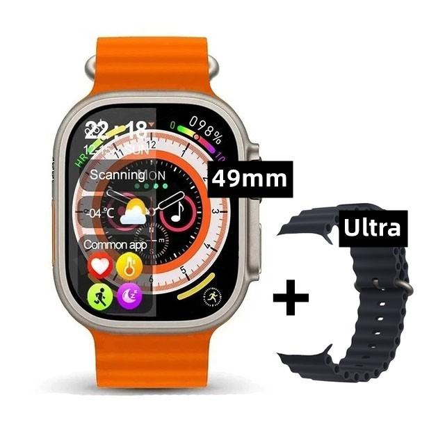 Gps Smartwatch 49mm Ultra 9 Połączenie Bluetooth Nfc Kompas Śledzenie Trasy Ip68 Smartwatch Microwear U9 Ultra Smart Watch Dla Mężczyzn Kobiet
