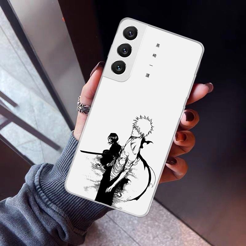 Bleach Japanese Anime Phone Case For Samsung Galaxy S26 S25 Edge S24 S23 Ultra S22 Plus S21 S20 FE Soft TPU Back Cover Funda Gal