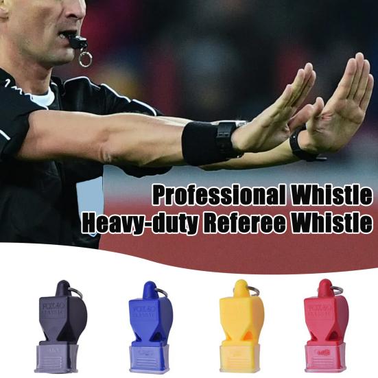 Schiedsrichterpfeife mit Schlüsselanhänger-Lanyard 115dB Lauter Ton Tragbar Professionell Outdoor Training Survival