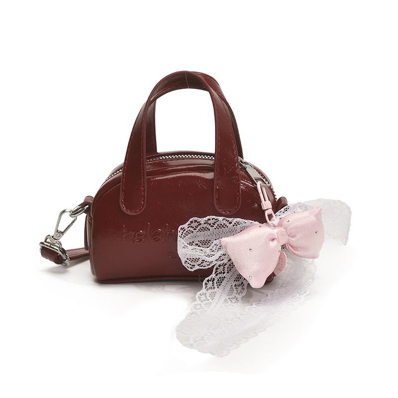 

Корейский Простой и Нишевый Дизайн Высококачественная Сумка Бостон Универсальная Модная Одноплечевая Сумка Кроссбоди one size fits all красный