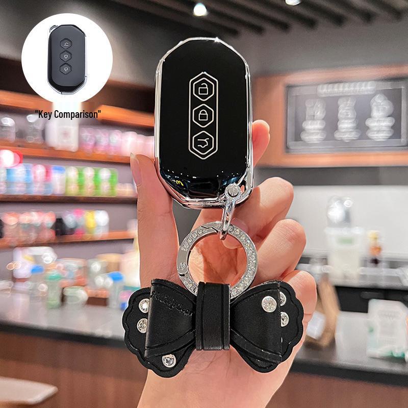 Herren Auto Schlüsselhülle für Wuling E5 Starlight, 730 Star Chaser und Star Cloud Jiachen Kaijie Modelle