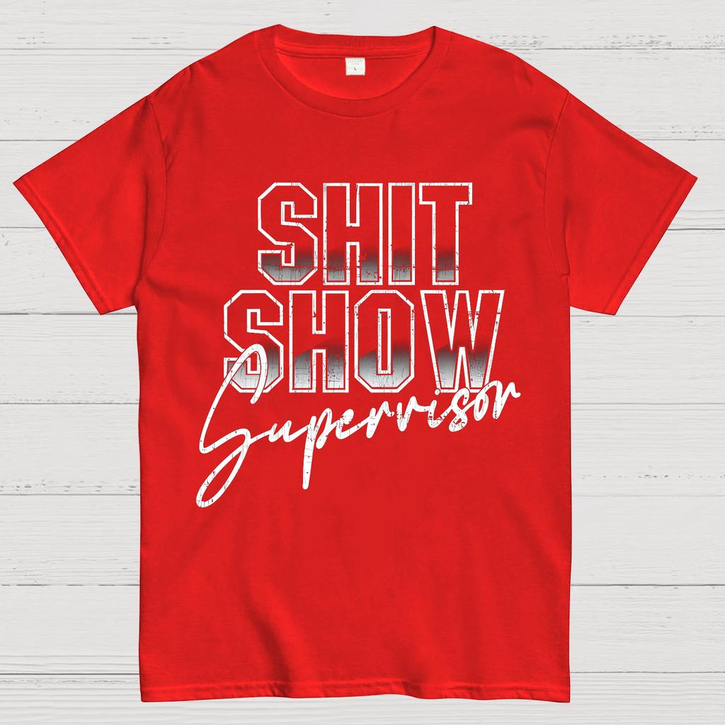 Shit Show Supervisor Cotton Summer Casual Cool Loose T-Shirt