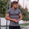 Muscleguys New Men's Clothing Summer Lapel Short Sleeve Breathable Comfortable and Casual Polo Shirt