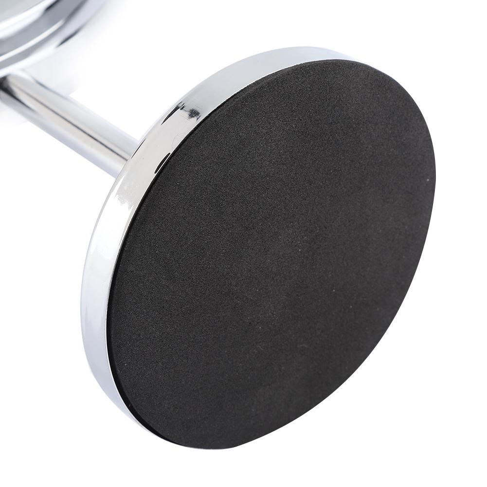 6 inch Round Bathroom Vanity for Shaving / Makeup LED Light Magnifying Mirror