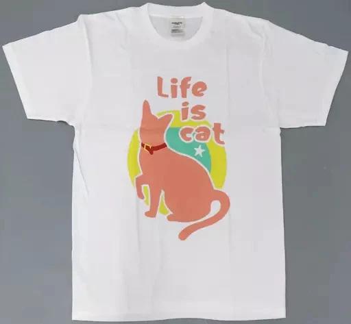 

Cygames Princess Connect Re Dive Kiruya Life Is Cat White T T-Shirt Free Size 2XL