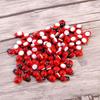 100Pcs/Set Manual Mini Wooden Ladybird Micro Landscape Decor DIY Wall Sticker