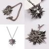 The Witcher Alloy Wolf Head Necklace Featuring Electroplated Alloy Material For Casual Wear
