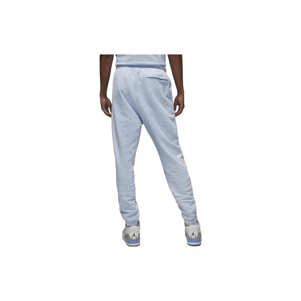 Jordan Flight Knitted Sweatpants Men's Ice Blue Moderate Cuffed Pants DR3089-411