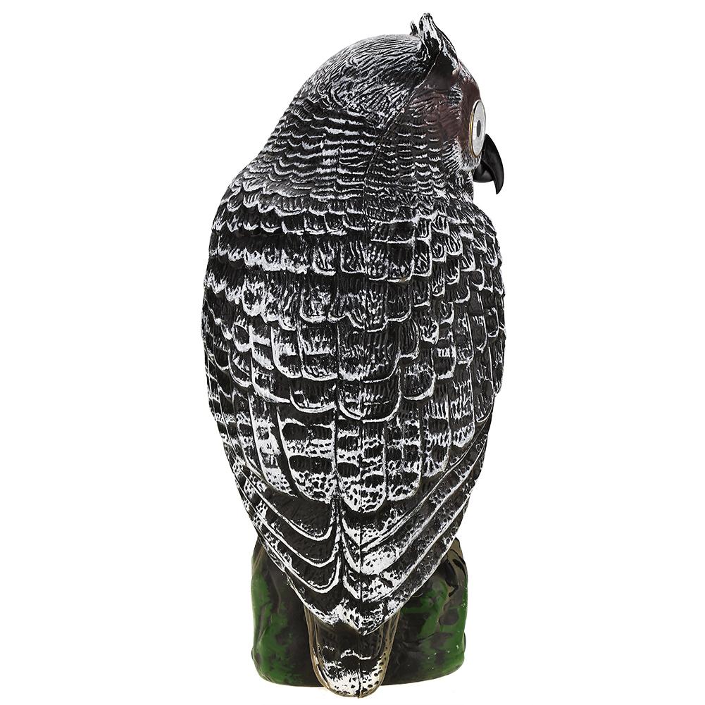 Decoy Pest Decoy Solar Powered Owl Hunting Decoy Bird Scarer Deterrent Pest Control Garden Decor Owl Garden