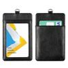 Lanyard Retractable Key Chain Card Case Black ID Card Holder Gift Name Card Badge  Female