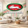 South Sydney Rabbitohs Wall Tapestry, Soft Fabric Wall Hanging, Decorative Backdrop For Bedroom Home Wall Art