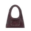 Vintage Rivet Shoulder Underarm Bag The United States Fashion Motorcycle Bag Large Capacity Fashion All-match Handbag Commute