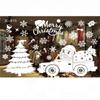 Christmas Wall Merry Stickers Window Glass Decals Home Room Xmas New Year Decor