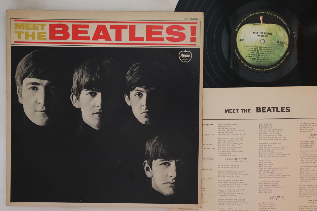 

LP Пластинка BEATLES - Meet The Beatles AR8026 APPLE 1973 Япония Рок Б/у
