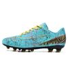 Low-Top Football Shoes Tf Broken Nails Artificial Turf Ag Nails Leather Feet Men And Women Children Teenagers Students Shoes Comfortable And Breathabl
