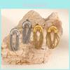 Minimalist Long Chain Tassel Earrings Stainless Steel For Women Summer Style