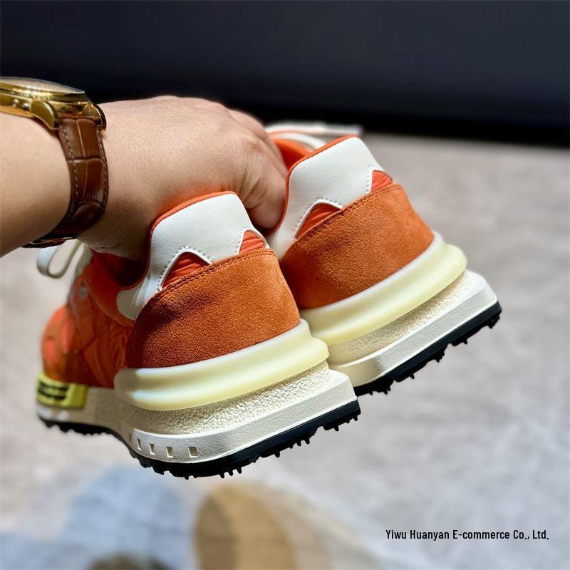 2025 Podzimní Evropské Pánské Prodyšné Módní Tenisky - Silná Podrážka, Univerzální, Ležérní Sportovní Obuv