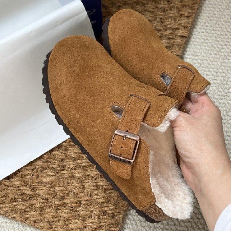 Bestseller Schuhe mit dicker Sohle für Damen-Outwear mit Fleece und modische Kopfbedeckungen