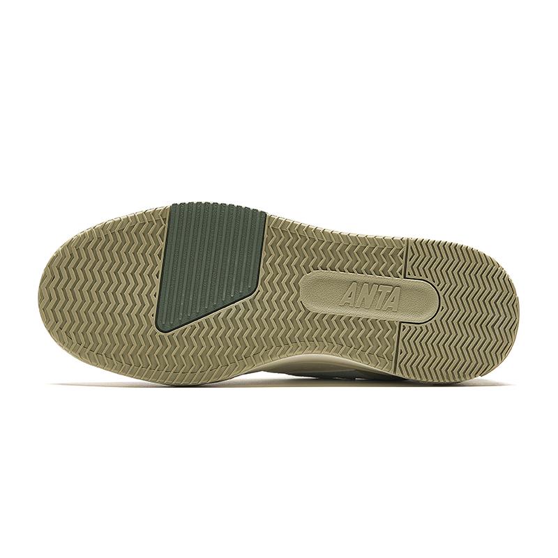 New Anta C37 Series Lightweight Height Increasing Low top Skateboard Shoes Women's Light Asphalt Gray 922438037-3