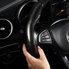 One Pair Car Steering Wheel Cover Wear Resistant Carbon Fiber Pattern Universal Car Steering Wheel Cover