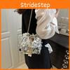 Fashion Design Sequins Women Single Shoulder Chain Bucket Bag Tassel With