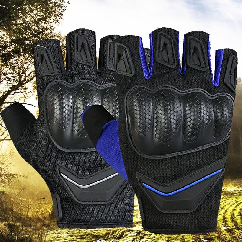 

Cycling half-finger gloves men s spring and summer anti-skid tactics outdoor anti-drop cycling motorcycle driving sports gloves Non-slip palm