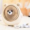 Cute Animal USB Rechargeable Handheld & Desktop Fan