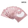 50Pcs Eye Pad Eyelash Gel Patch Lint Free Eyelash Extension Eyepads