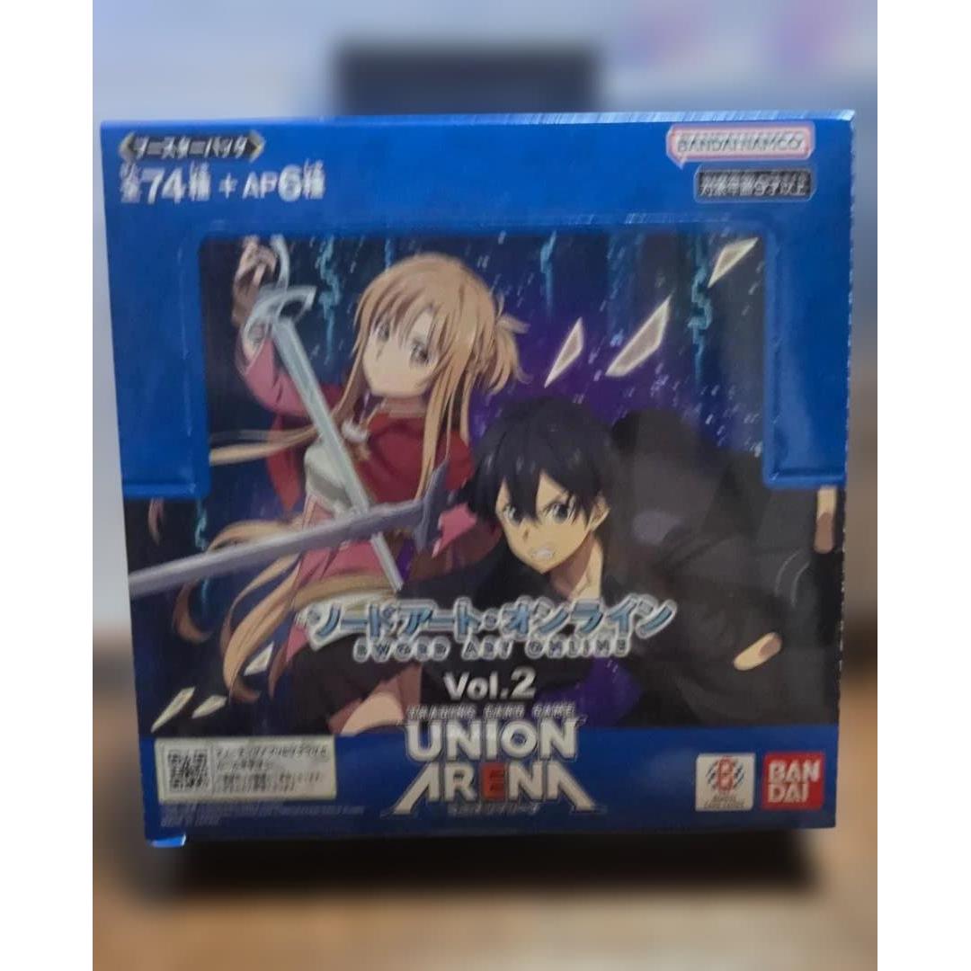 Used Unopened with tapeUNION ARENA Sword Art Online Vol.2