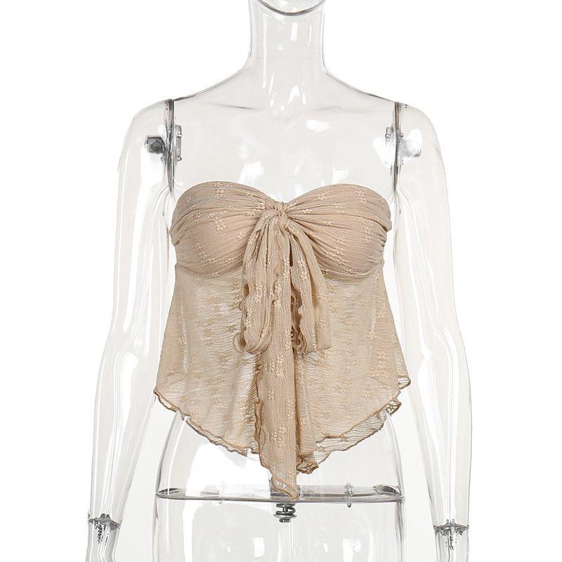 

Transition Sexy New Arrival Strap Vest Fashion Wind Sexy Sexy Vacation Tank-Top Girly Style Khaki L
