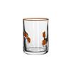 Tazza da Succo in Vetro Facile da Pulire con Finiture Lisce Design Frutta Lavabile in Lavastoviglie per Stili di Vita Frenetici Materiali Robusti