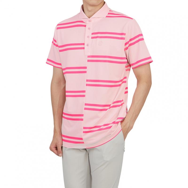 Galleria G Fore Golfwear Tricou bărbătesc cu guler și mânecă scurtă G4MS23K182 albastru