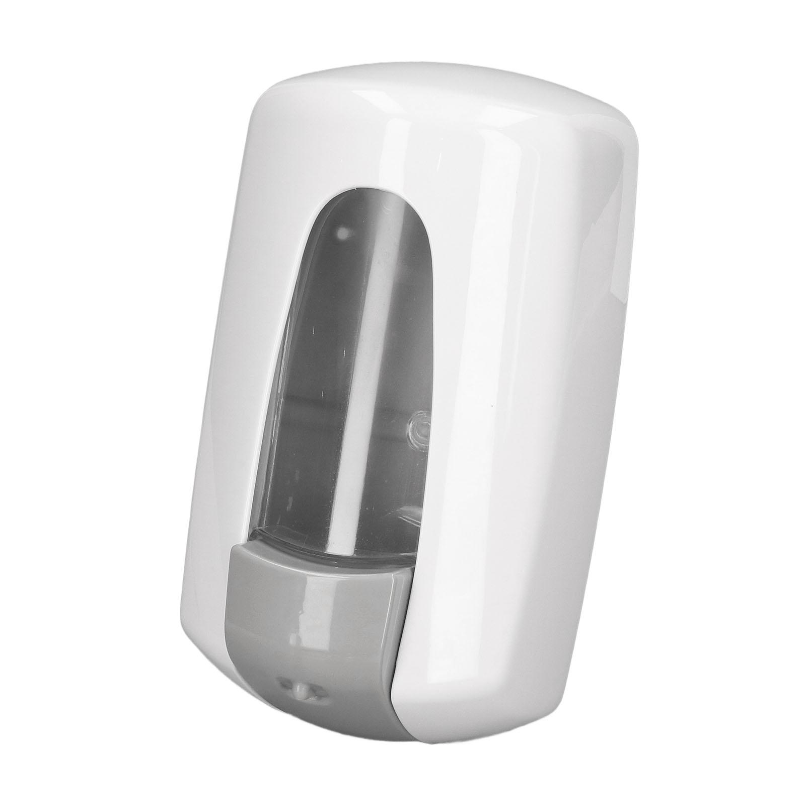 

Soap Dispenser 1000ml Large Hand Press Mode Space Saving Economical Manual Shampoo Dispenser