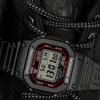 G-Shock Casio G-SHOCKBABY-G series retro cool small square LCD display shockproof and waterproof watch Japanese and Korean GW-M5610-1BGD-560-1PRD