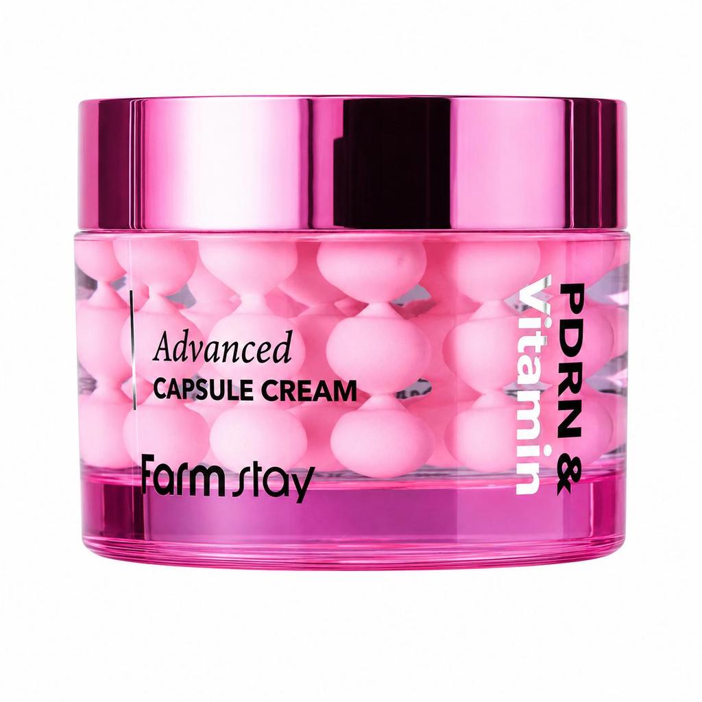 FARM STAY PDRN & Vitamin Advanced Kapselcreme 55ml (3 Optionen)