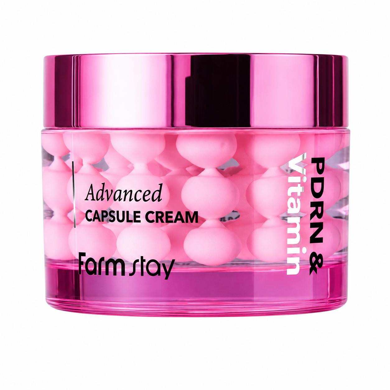 farm stay PDRN & Vitamin Advanced Capsule Cream 55ml (3 Options) # 55ml x 1pcs