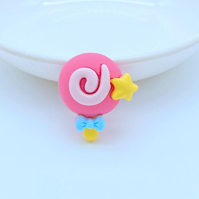 10Pcs New Mixed Cute Simulation Ice Cream Flat Back Resin Cabochons Scrapbooking DIY Jewelry Craft Decoration Accessorie K67
