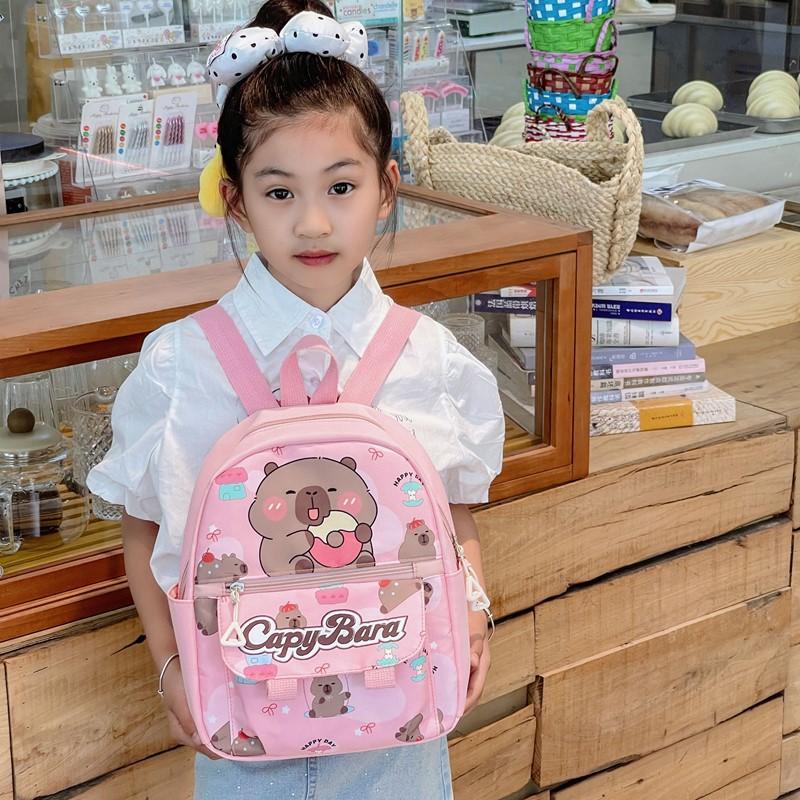 School bag children's bag new kapibara backpack light leisure love backpack