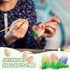 Fake Eggs Unpainted Craft Easter Paper Eggs Blank Adorable DIY Easter Eggs Simulated Decorative Paper Pulp Egg Party Favors