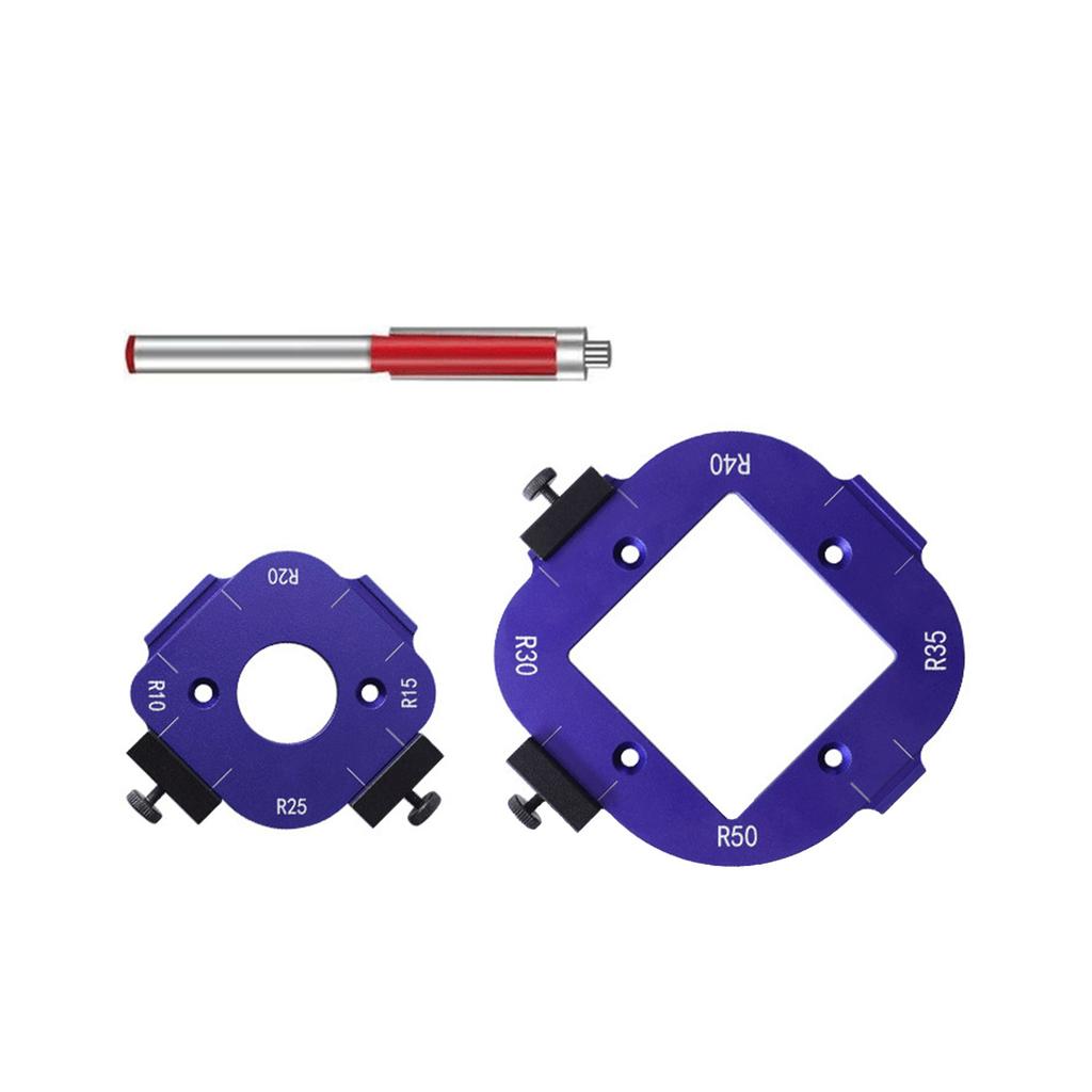 Router Corner Radius Template Router Radius Jig Aluminum Router Templates for Woodworking Router Corner Jigs